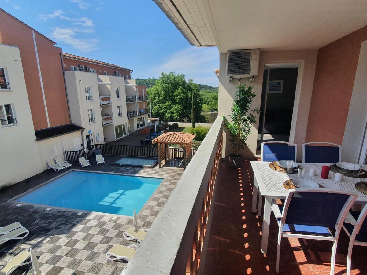 Appartement La piscine des Gorges - Climatisation Parking à Gréoux-les-Bains Extérieur photo