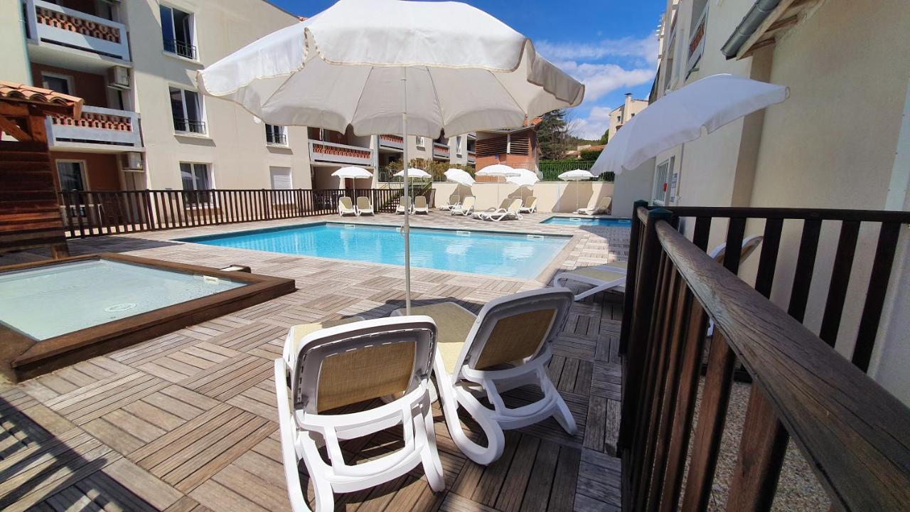 Appartement La piscine des Gorges - Climatisation Parking à Gréoux-les-Bains Extérieur photo